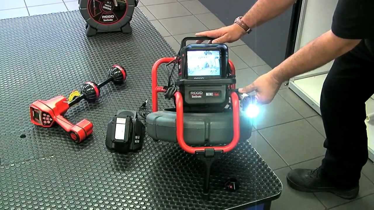 Ridgid Drain Inspection Camera 32948 - Colour Compact Trade Counter Direct