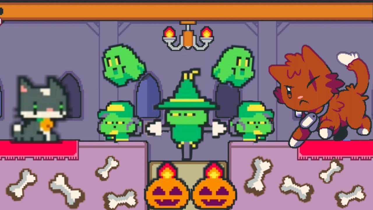 Defend The Castle From Zombies! (New Halloween Update) | Super Cat Tales 2