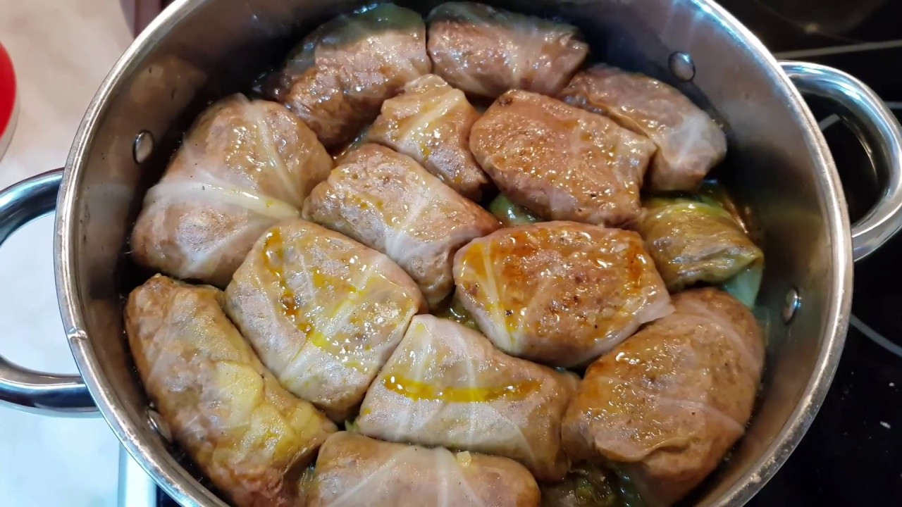Posna sarma sa orasima i sojom