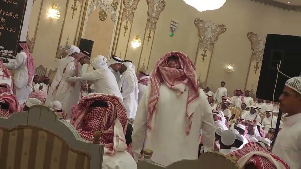 حفل زفاف اخو راجي/ ريان حميد أبو حواء. قاعه المملكه