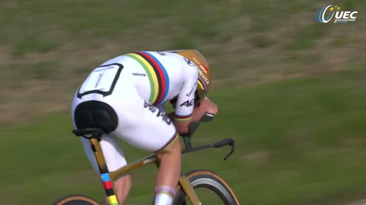 UEC European Championships 2025 - Highlights ITT Men - Historic Remco Evenepoel !