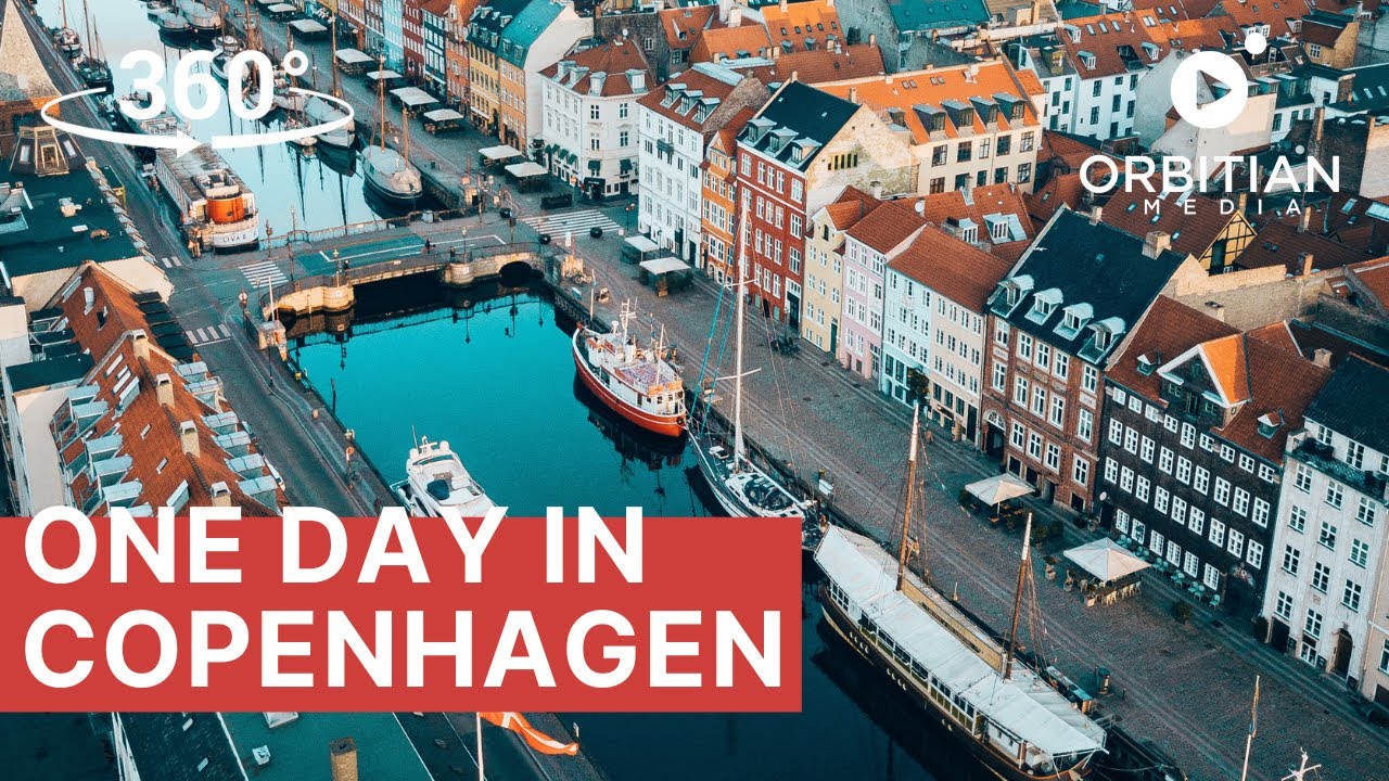 One Day in Copenhagen Trailer - VR/360&deg; guided city tour (8K resolution)