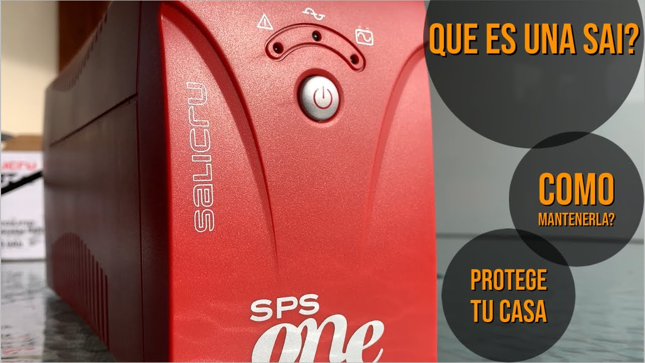 🔋Salicru SPS One 900va | Que es una SAI ? Para que sirve una Sai? Cambiar Batería SAI por una Nueva