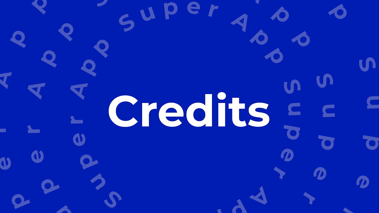 📲 Credits - Super App. Payments and Crypto App.