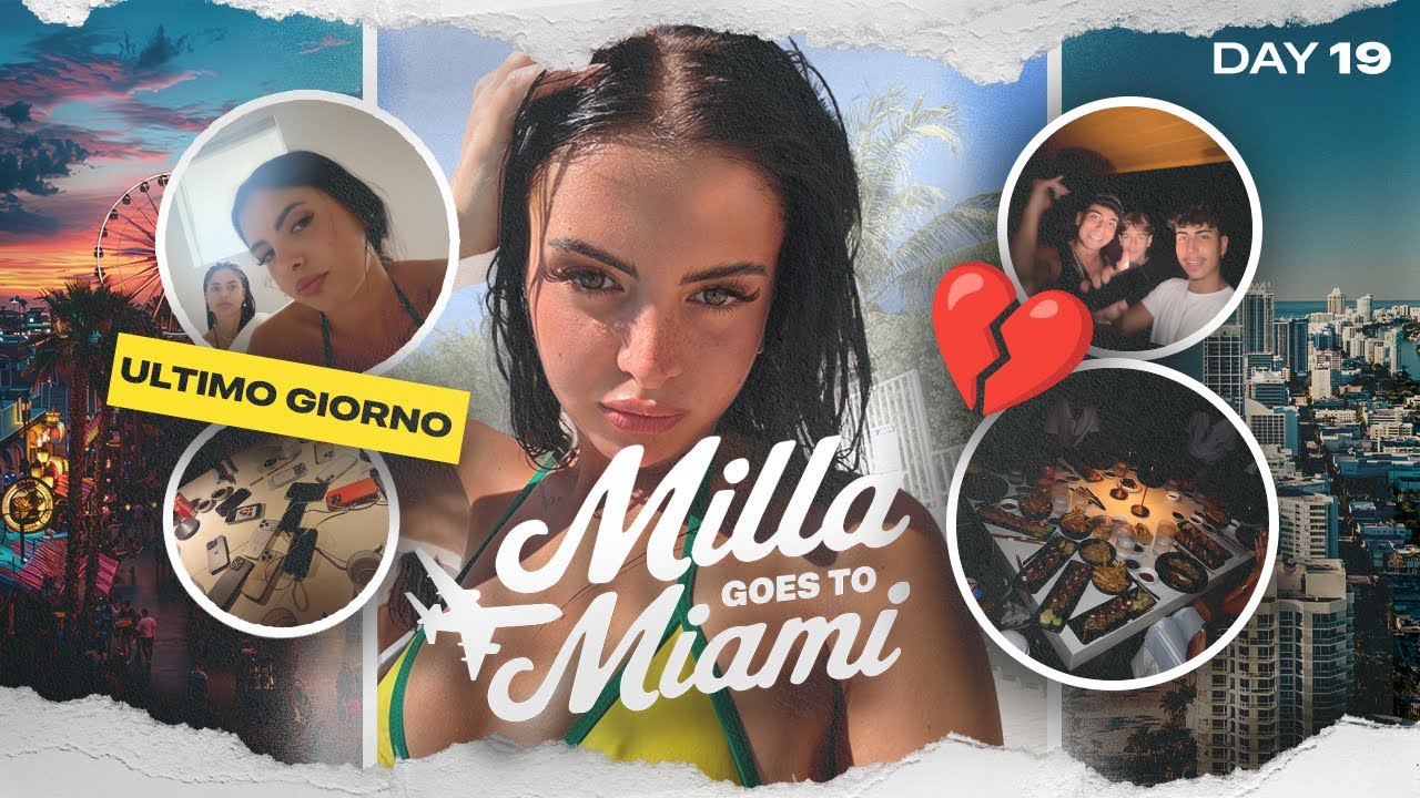 IL MIO ULTIMO GIORNO A MIAMI 💔 - vlog day 19 