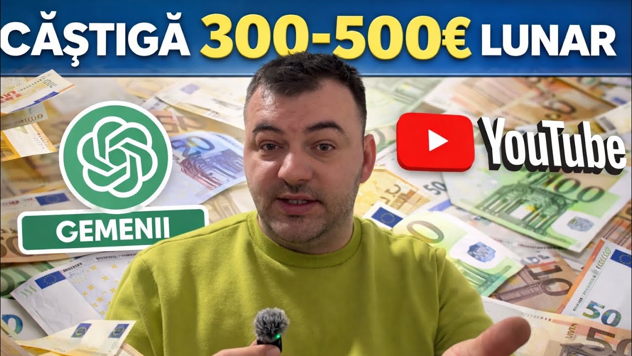 Castiga bani online folosind ChatGPT, - YT metodă simplă venit Pasiv ! 