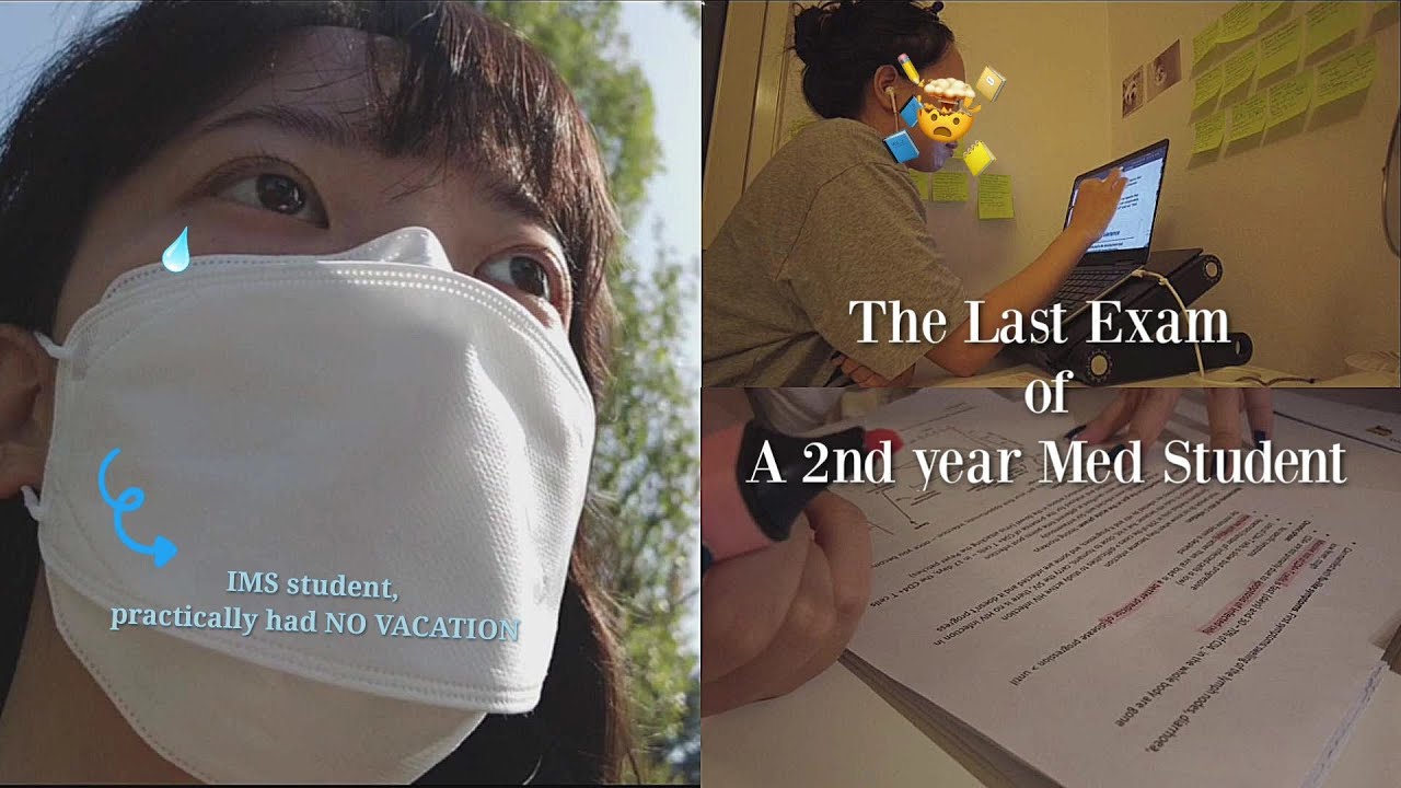 Med student EXAM vlog | Italy Milano vlog | Study abroad | Korean study vlog (eng CC)
