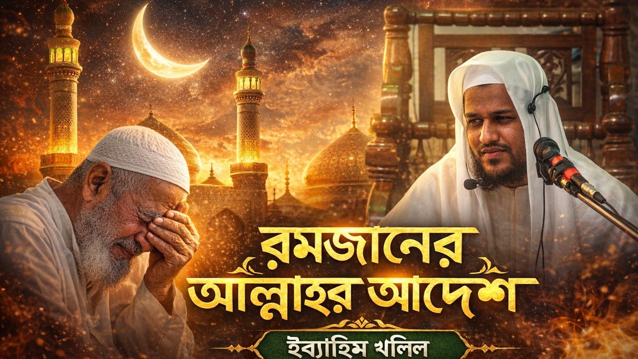 সুরেলা কণ্ঠে বললেন রমজান মাসে করণীয় কী | আল্লাহ আমাদের কাছে কী চান? | হৃদয়স্পর্শী আলোচনা