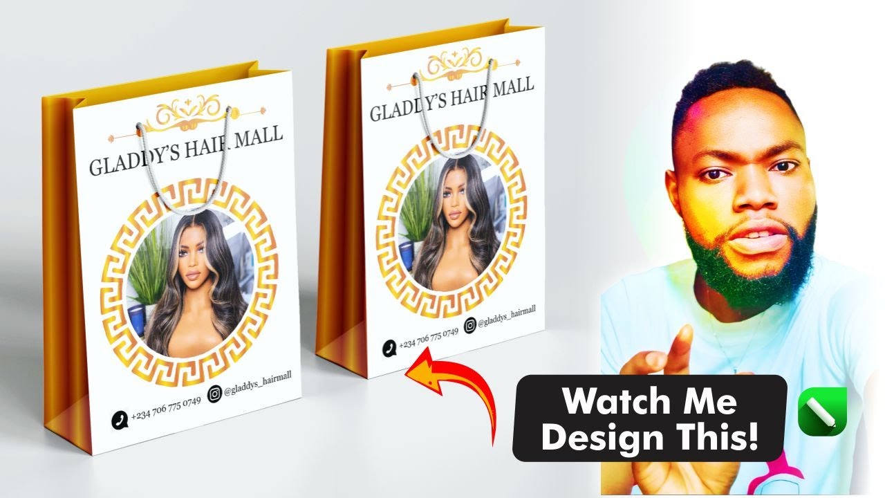 I Tried Designing a Portrait-Size Paper Bag in CorelDRAW… Here's What Happened!
