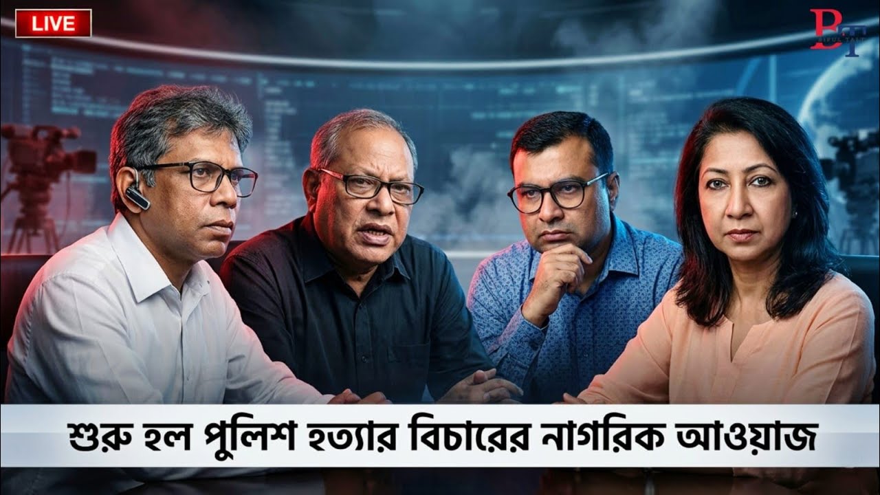 ১০টায়ঃ শুরু হল পুলিশ হত্যার বিচারের নাগরিক আওয়াজ