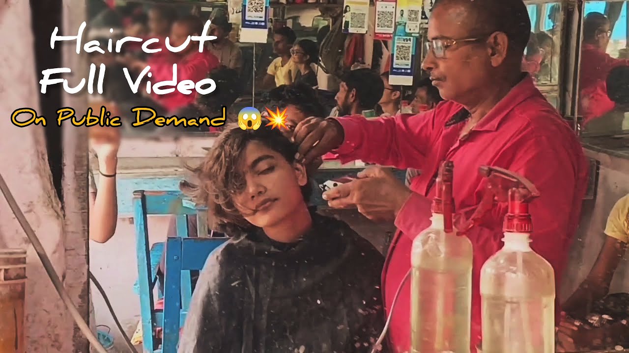 #VLOG Full Haircut Video On Public Demand | Raj Lakshmi Singh Official |