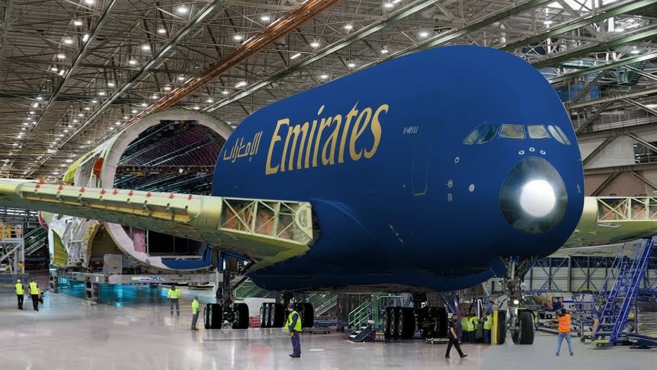 Inside a Modern Aircraft Manufacturing Process