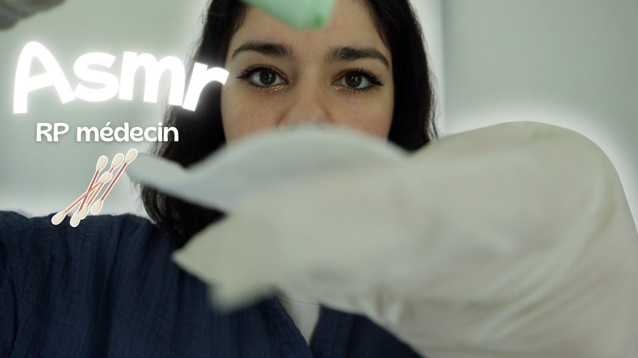 ASMR 👂🏻 RP MEDECIN ORL / je te nettoie les oreilles en douceur pour un dodo garanti !