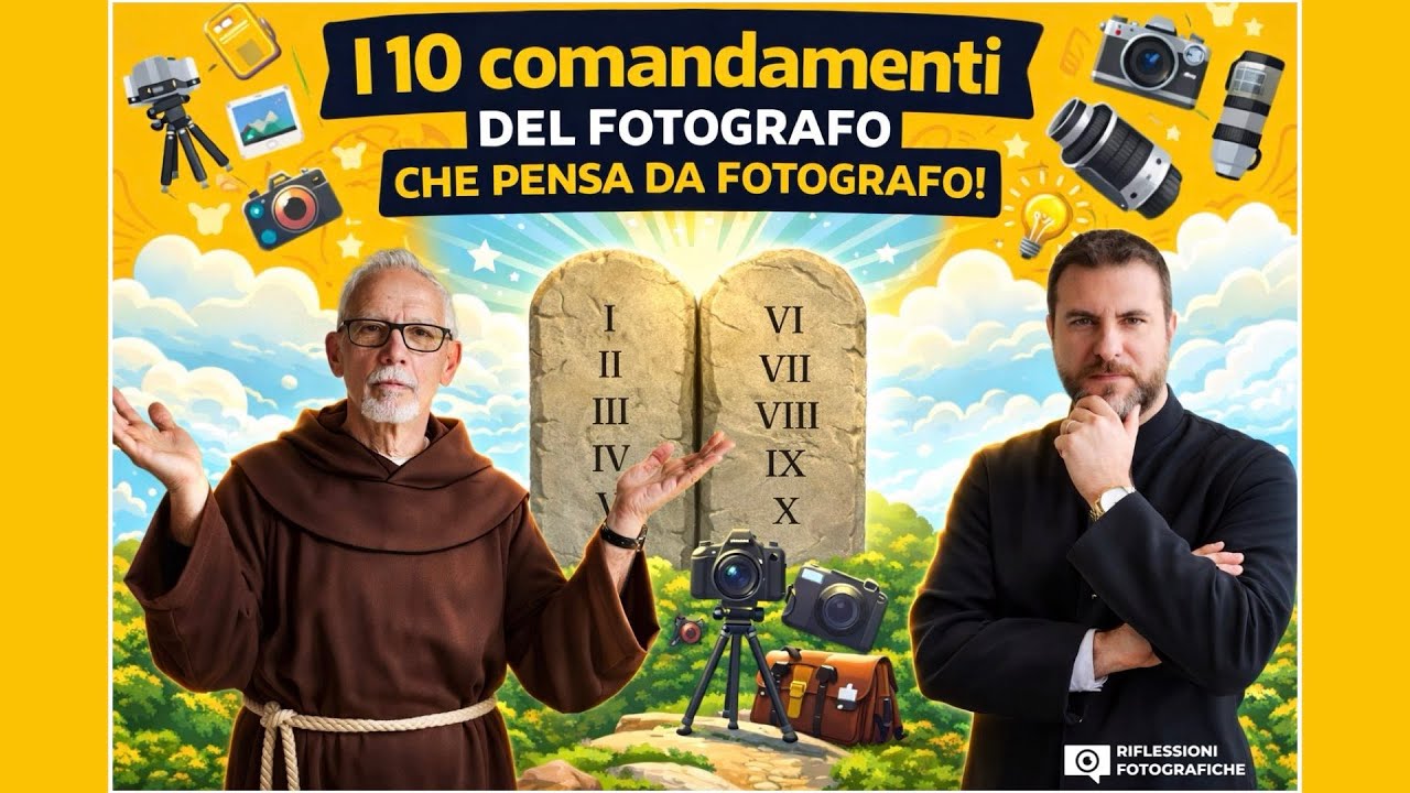 I 10 COMANDAMENTI DEL FOTOGRAFO che pensa da FOTOGRAFO
