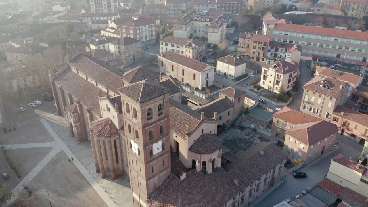 Asti, Italy. The City Tour by Drone