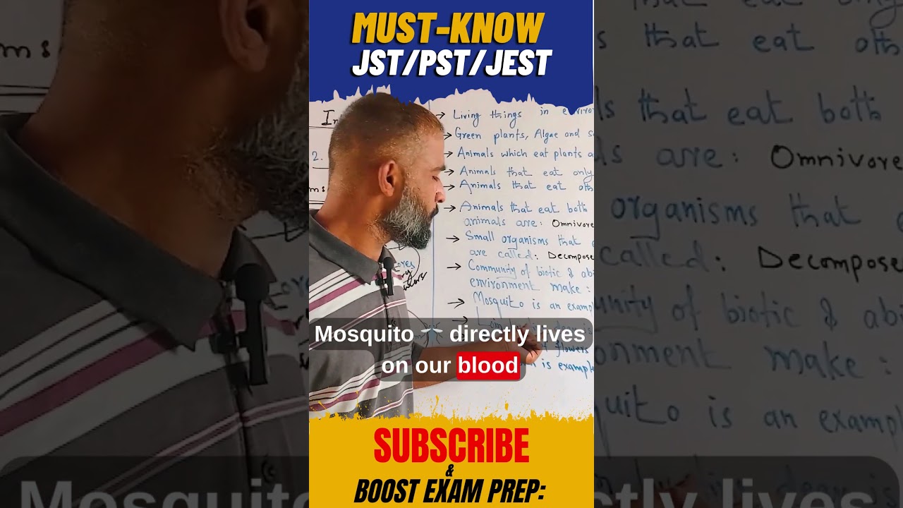 Science Trick for Exams 🧠 | JST/JEST/PST Job Prep