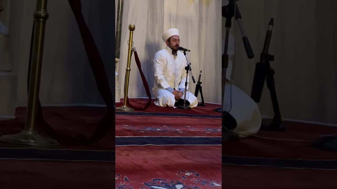 Hafız Ali Tel hocam dan Ankara Kocatepe Cami de Amenarrasülü
