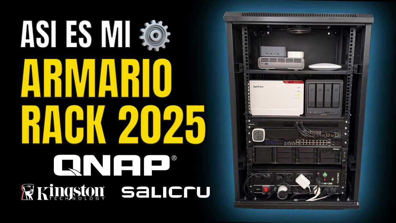🛠️ ¡Mi ARMARIO RACK al descubierto! RENOVACIÓN TOTAL de NAS y SAI