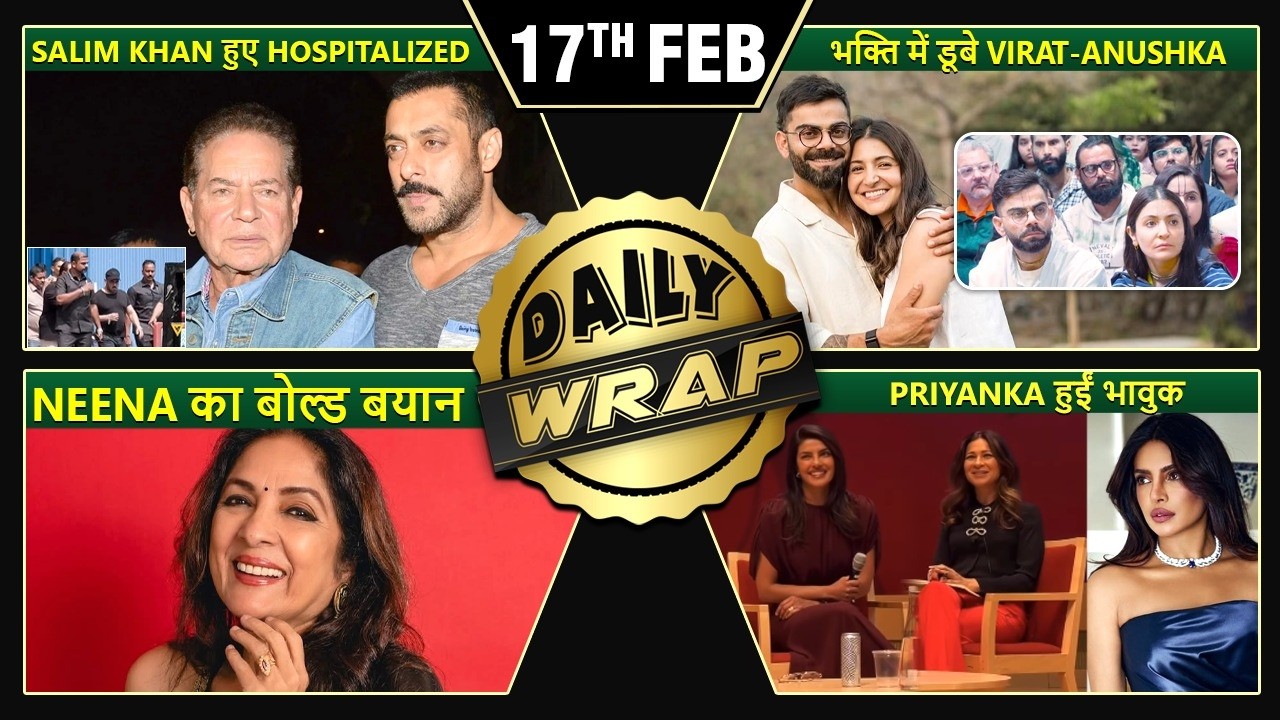 Salim Khan in ICU, Don 3 Feud Resolved by Aamir Khan, Virushka in Vrindavan - Top 10 News