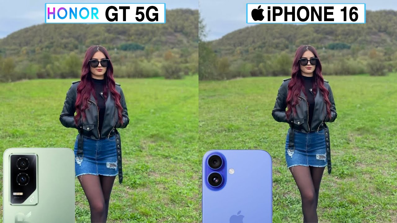 Honor GT 5G Vs iPhone 16 Camera Test Comparison