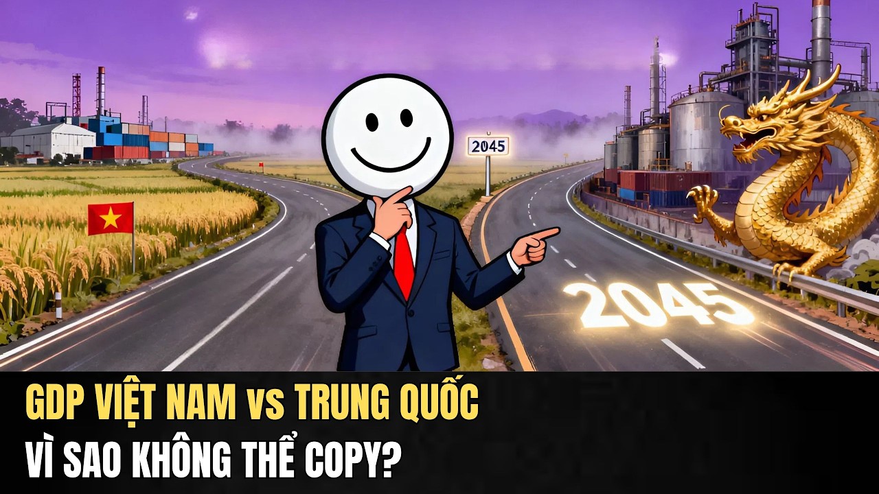 GDP Việt Nam vs Trung Quốc: Tại Sao Không Thể Copy Mô Hình?