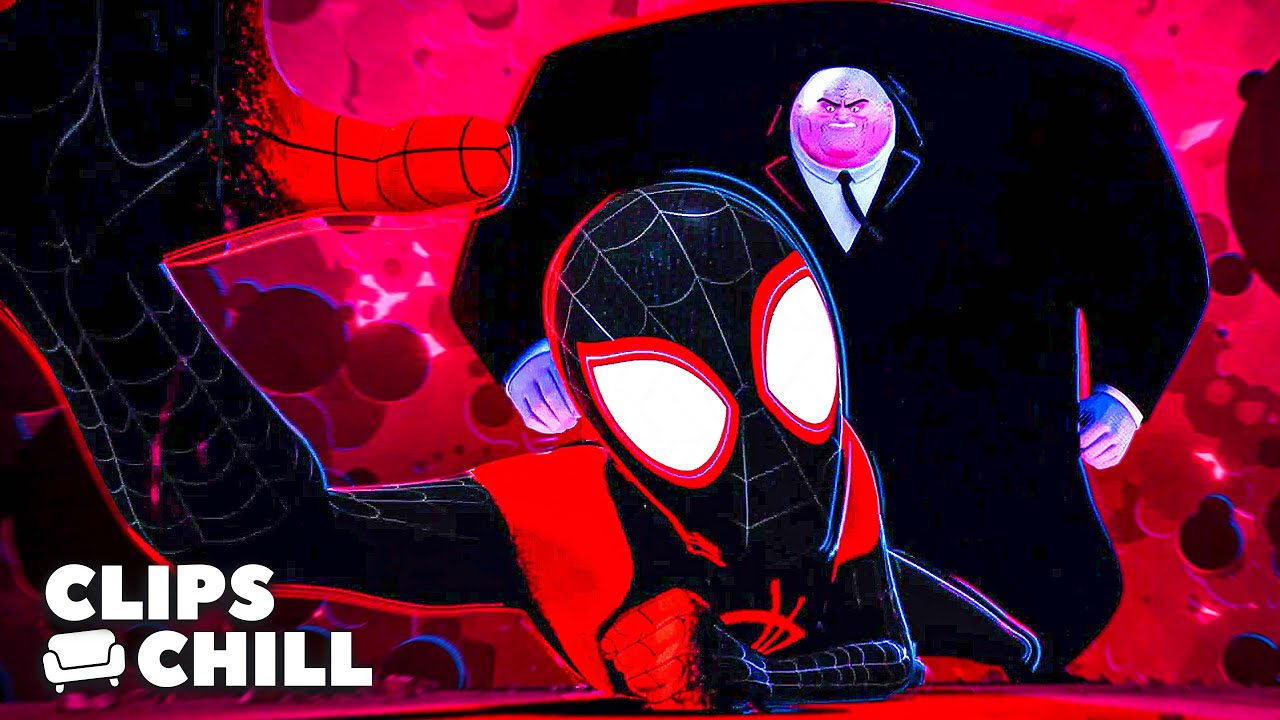 Pelea Final de Miles vs. Kingpin | Spider-Man: Un nuevo universo