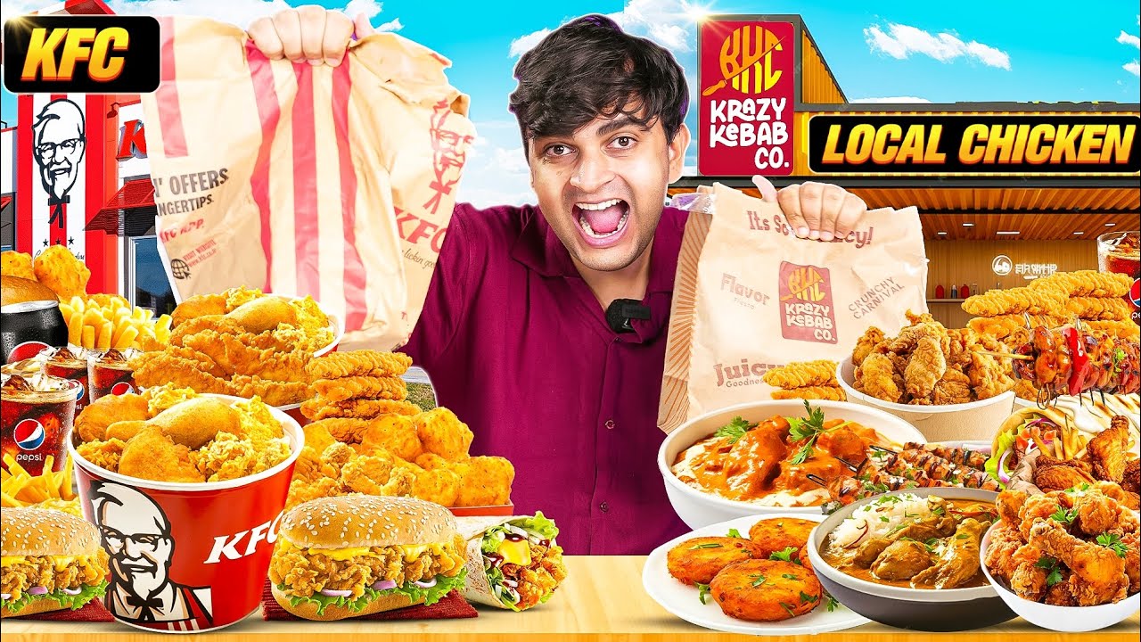 Spending Rs1000 on Local vs Branded Fried Chicken