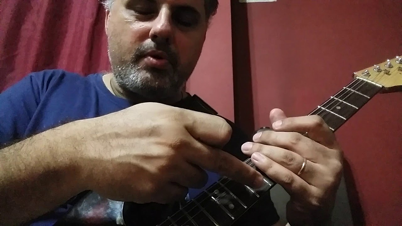 Lick Tapping al estilo de Steve Vai