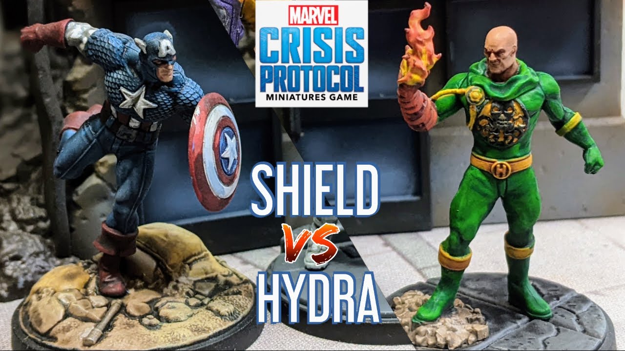 Marvel Crisis Protocol Battle Report - Episode 45 - Shield vs. Hydra