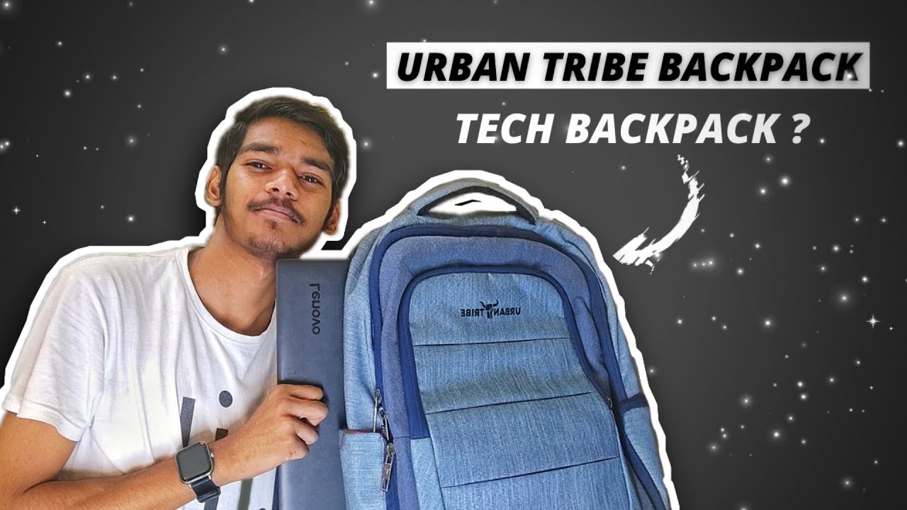 Urban Tribe BackPack Review In Hindi | Urban Tribe Tech Bag | Best Office BackPack - Rumble