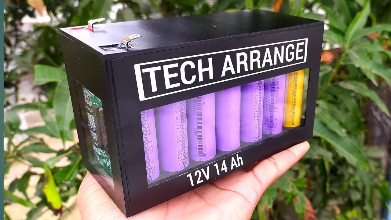 DIY How to Make a 12v 14Ah Li-ion Battery Pack