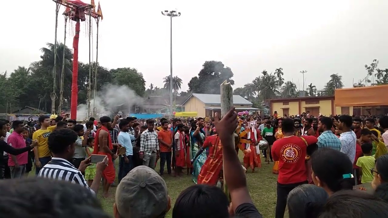 Durga-Osur nach |Charak Puja| Lumding B.M.B. School|2023