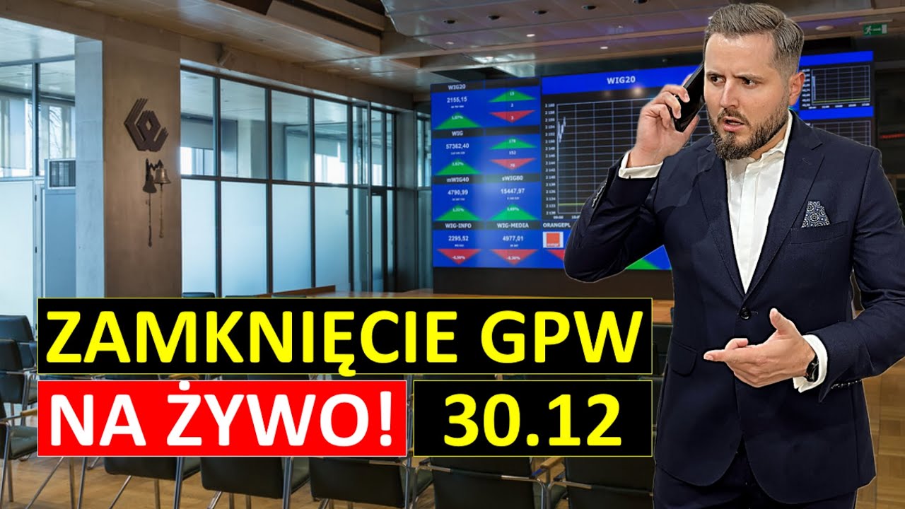 Ostatnie minuty handlu na GPW w 2024 roku!