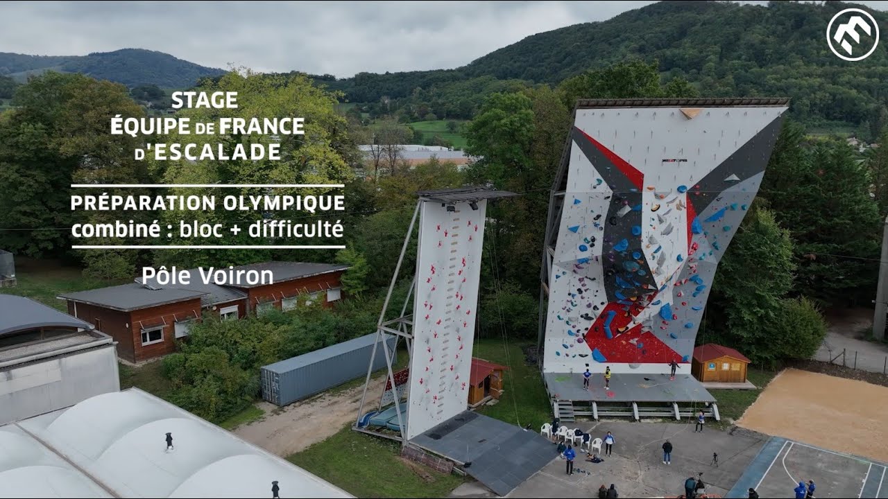 Escalade - Stage de préparation combiné olympique - Voiron