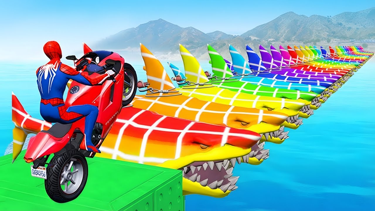 الرجل العنكبوت انقاذ باتمانSpider-Man Rescue batman vs iron man vs venom funny Game GTA 5 superhero