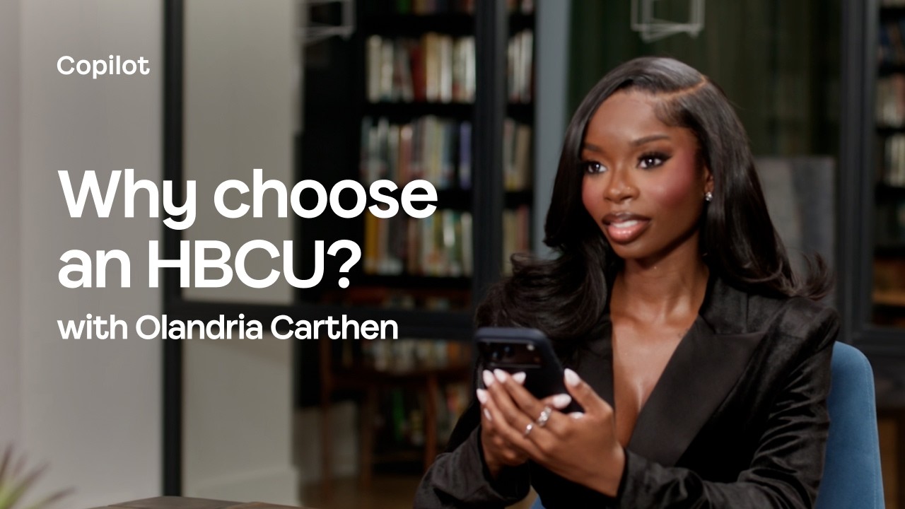 Choosing an HBCU with Olandria Carthen | Microsoft Copilot