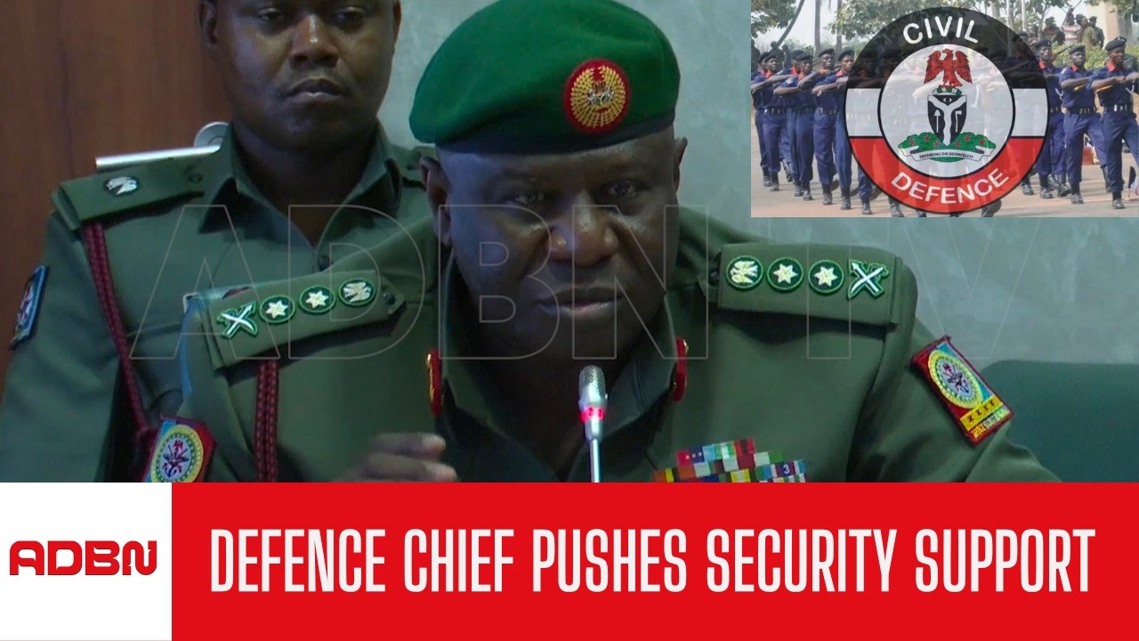 Defence Chief Wants Police, NSCDC Boosted