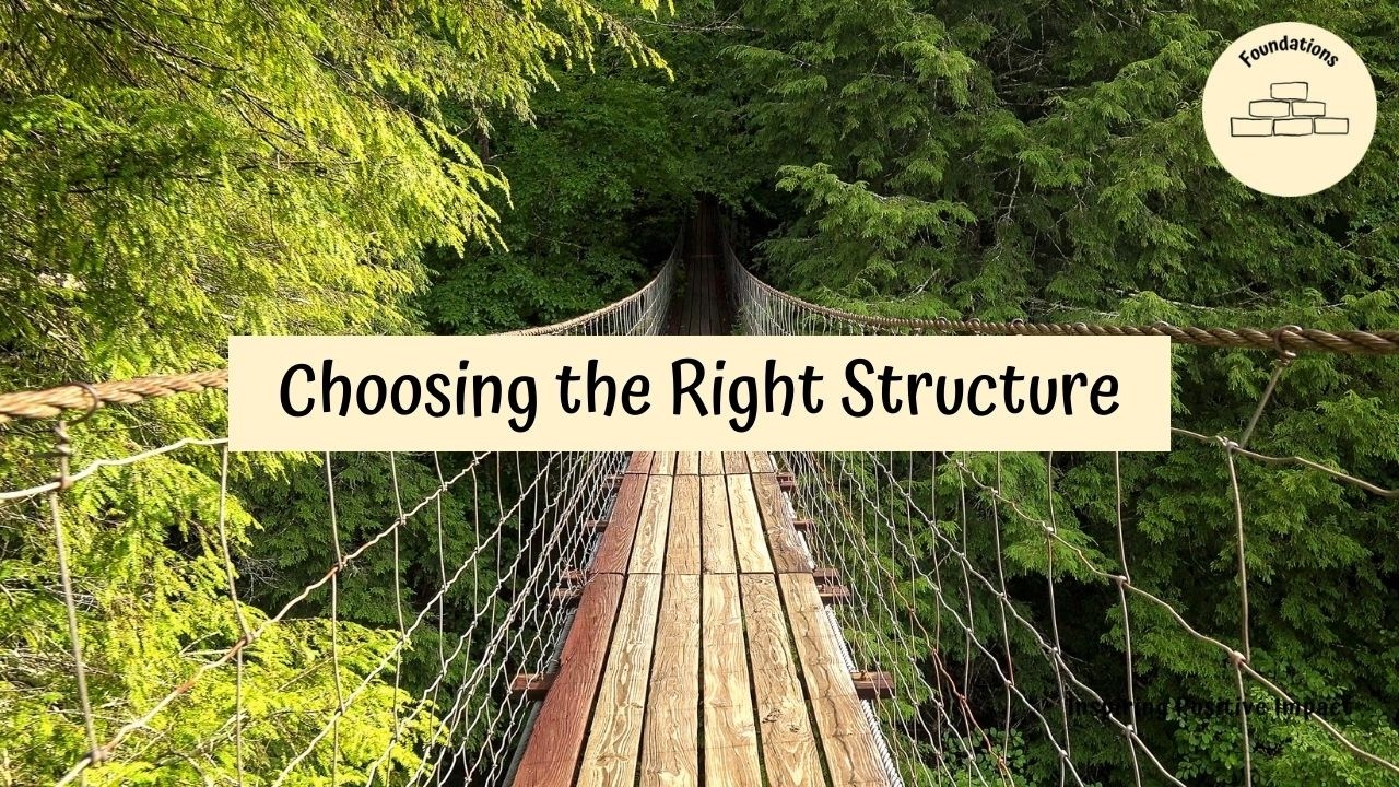 Workshop: Choosing the right structure