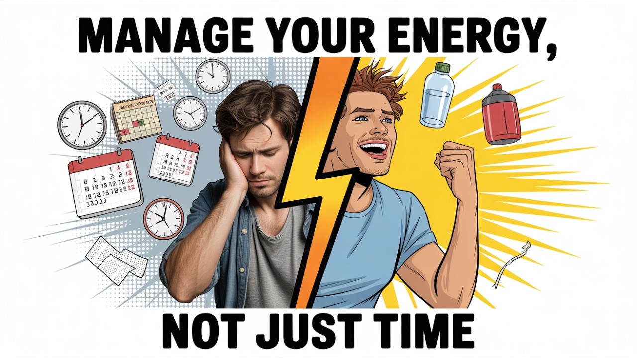 Manage Your Energy, Not Your Time: 5 Science-Backed Tips That Actually Work
