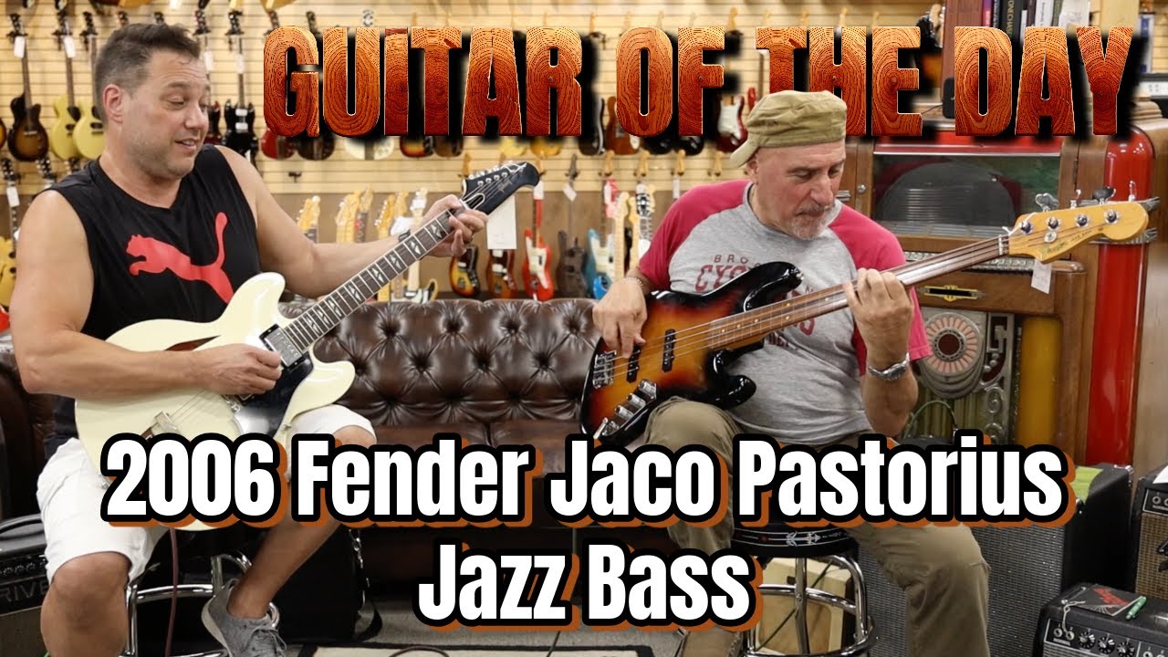 2006 Fender Jaco Pastorius Jazz Bass Reissue | Guitar of the Day