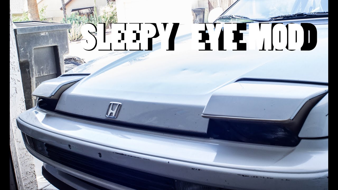 Sleepy Eyes MOD - On the Prelude (similar to most cars)