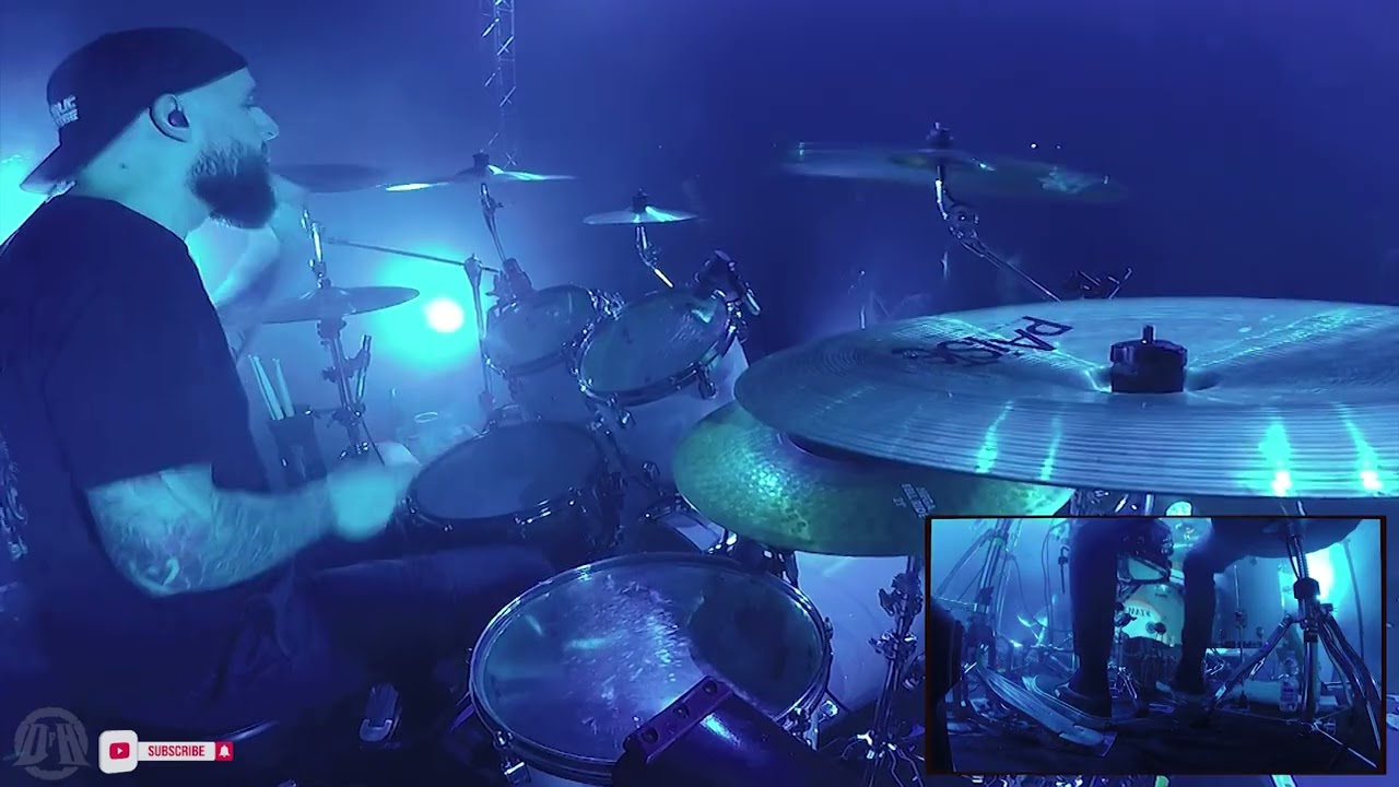 CARCASS-Kelly's Meat Emporium-Dan Wilding. Live in Poland 2022 (Drum Cam)