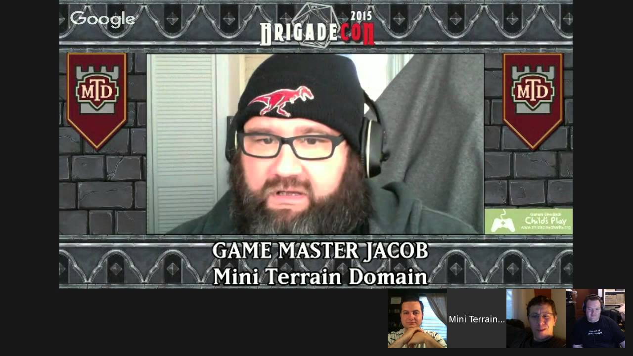 Terrain in TableTop Gaming -- BrigadeCon 2015 Live Panel