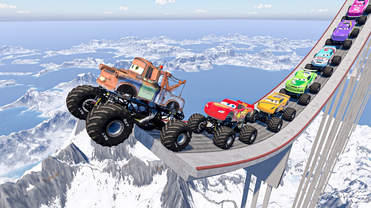 High-Flying Boldest Cars Monster Trucks &mdash; Rollovers, Crashes & Crazy Fun!