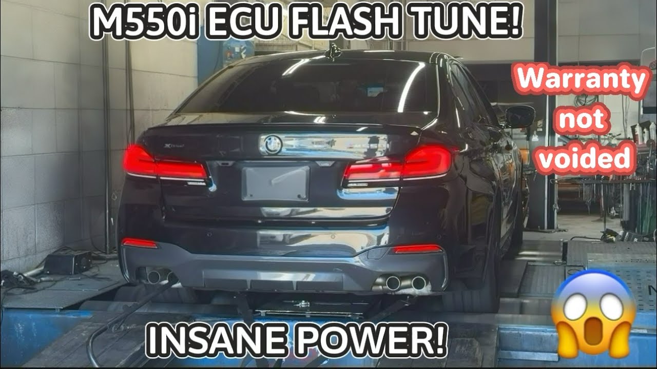 UNLOCKING THE BEAST! BMW M550i DYNO RESULTS YOU WON'T BELIEVE