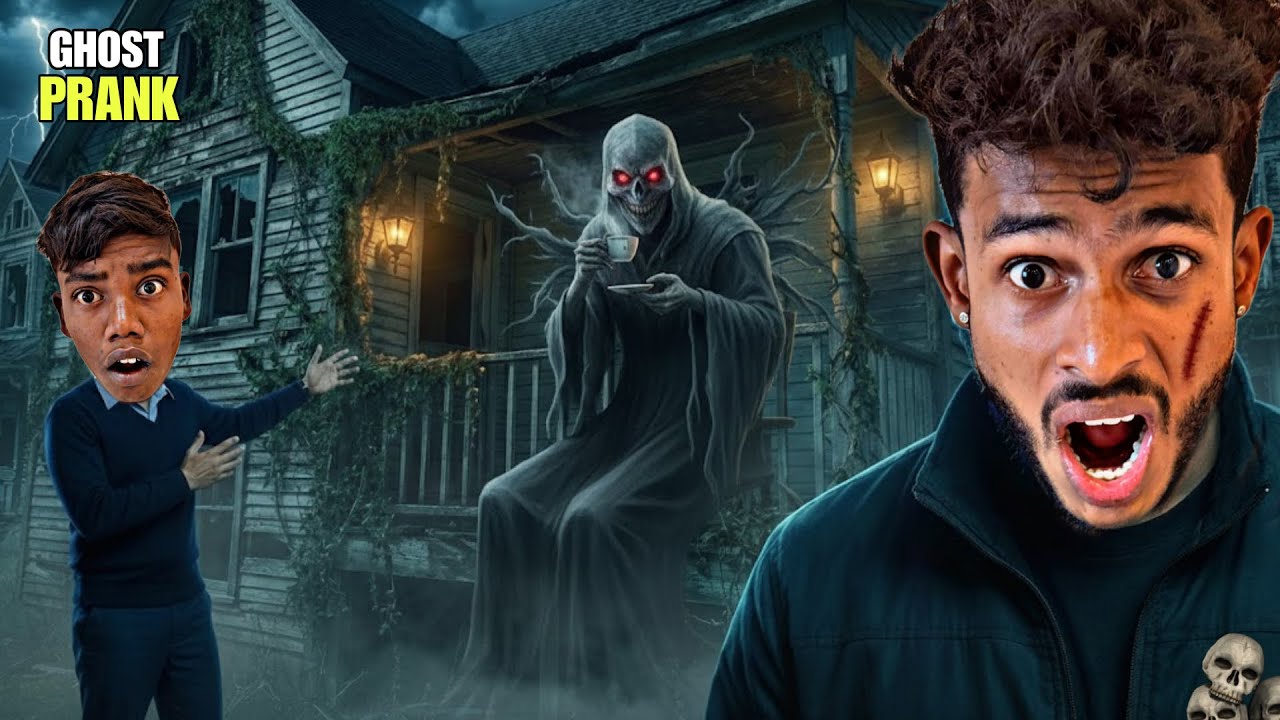 REAL SCARY HOROR PRANK WITH CHOTU | HOROR PRANK AT NIGHT 12PM #factfireking 