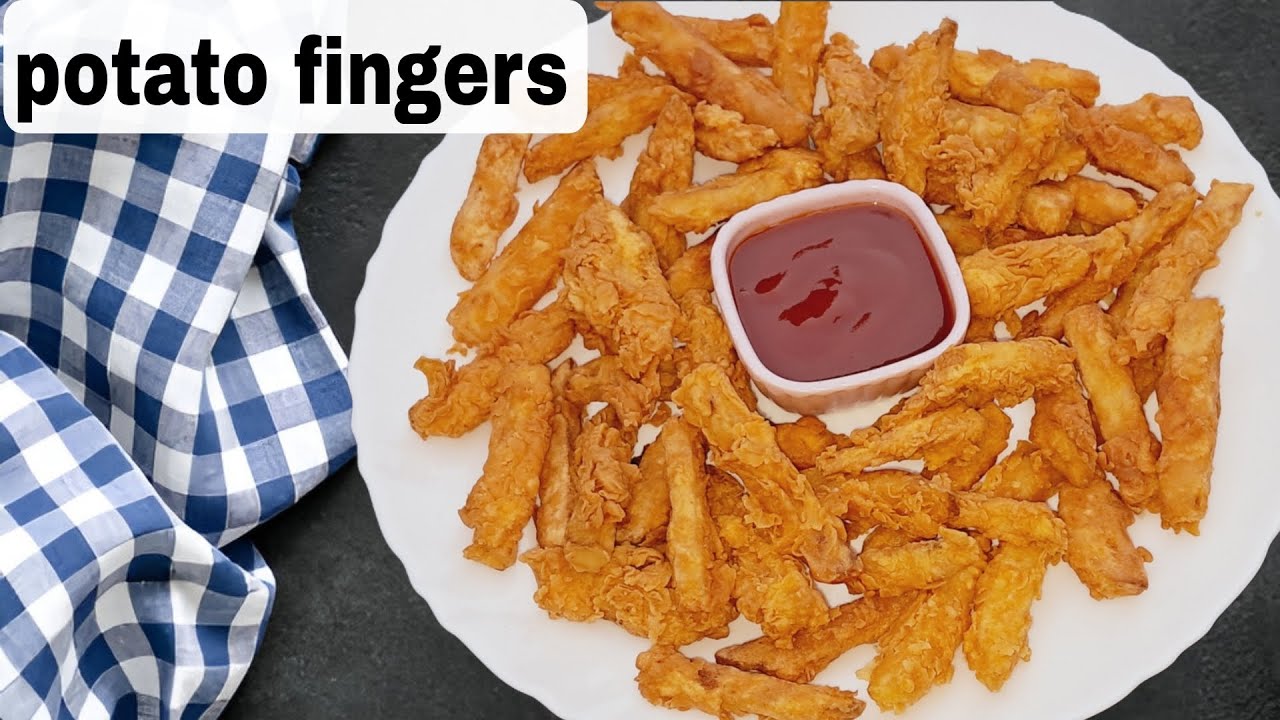 Potato fingers French fries recipes l kfc french fries recipes l Easy to make french fries #fries