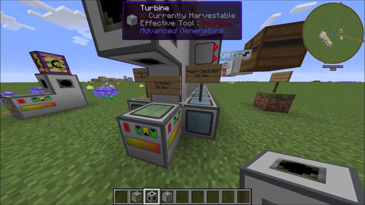 Advanced Generators Mod Spotlight / Tutorial 1.7.10