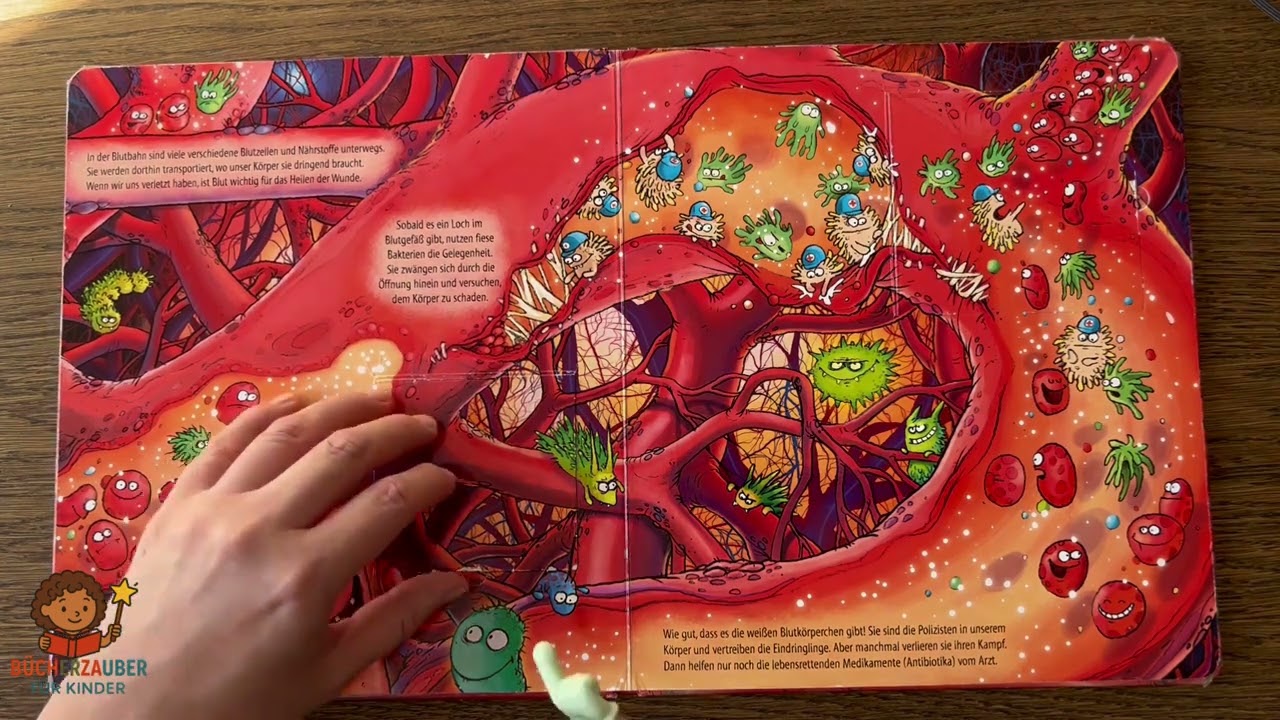 In meinem Körper ist was los! 🧠❤ | Kinderbuch | Vorlesen für Kinder | Read Aloud Deutsch