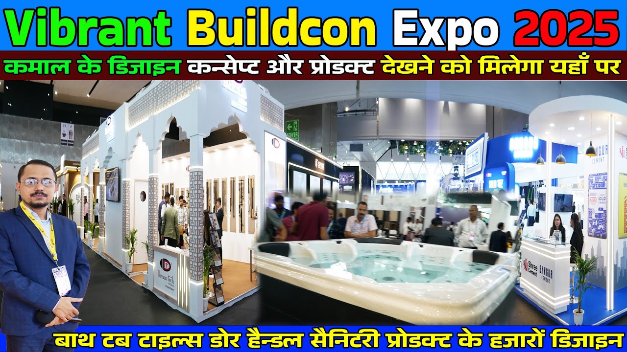 Vibrant Buildcon Expo 2025 Biggest Show For Architecture, Interior Design & Construction Delhi
